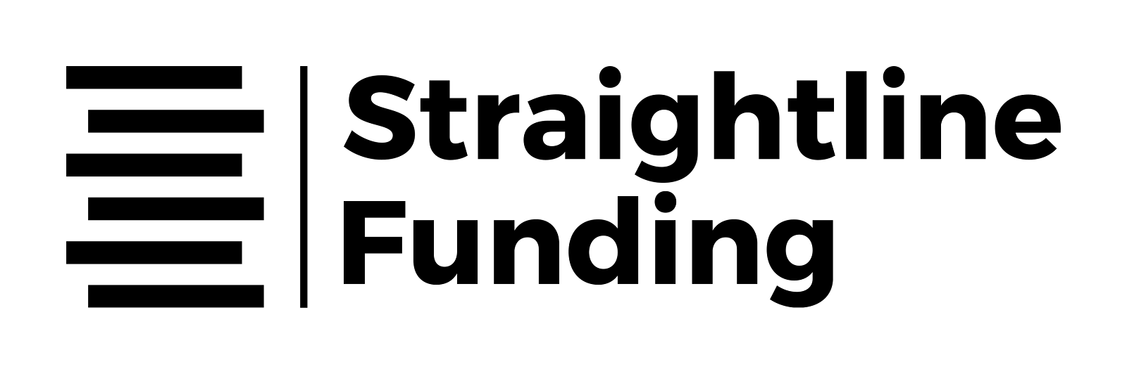 StraightLine Funding logo: stacked lines mark with the StraightLine Funding wordmark